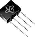 Diode Rectifier Bridge Single 200V 2A 4-Pin Case KBPM Bulk, 2KBP02M-E4/51