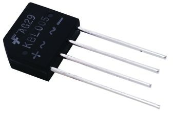 Diode Rectifier Bridge Single 600V 4A 4-Pin Case KBL Bulk, KBL06-E4/51