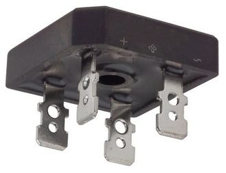 Diode Rectifier Bridge Single 600V 15A 4-Pin Case GBPC Bulk, GBPC1506-E4/51