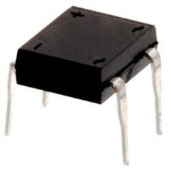 Diode Rectifier Bridge Single 200V 1A 4-Pin Case DFM Tube, EDF1DM-E3/45
