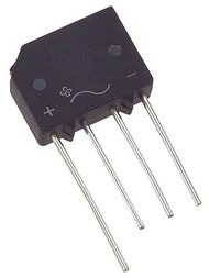 Diode Rectifier Bridge Single 800V 4A 4-Pin Case GBL Bulk, GBL08-E3/51