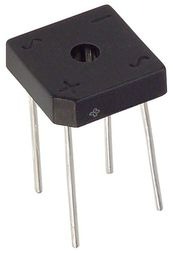 Diode Rectifier Bridge Single 200V 6A 4-Pin Case GBPC6 Bulk, GBPC602-E4/51