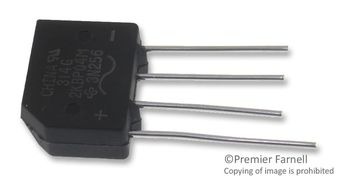 Diode Rectifier Bridge Single 400V 2A 4-Pin Case KBPM Bulk, 2KBP04M-E4/51